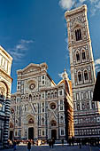 Firenze - Piazza Duomo con Santa Maria del Fiore e il campanile di Giotto 